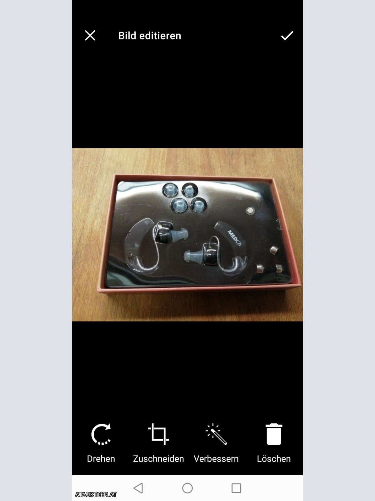 Hörgerät Geräusch verstärker