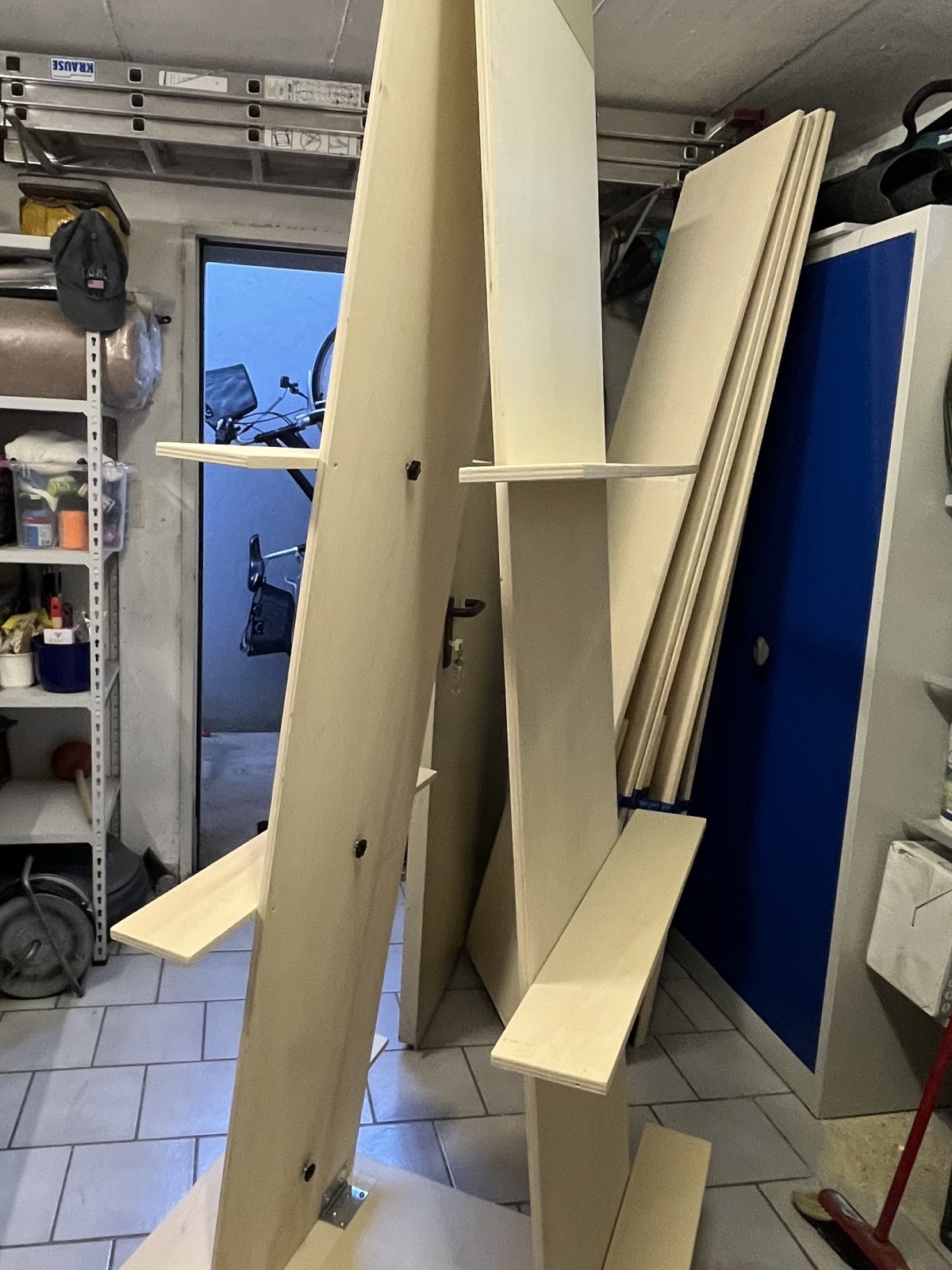 Bildständer - Staffeleien - 4 Stück / Holz