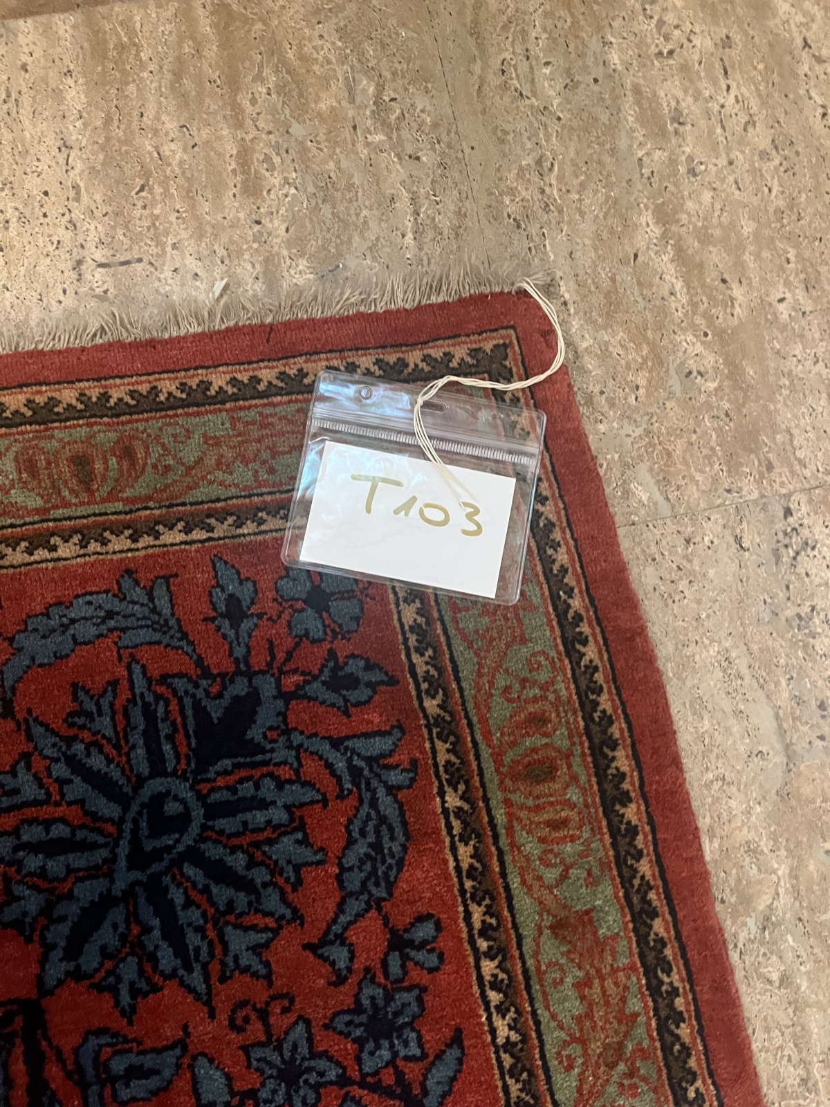 T103 - Keschan - 216x310 cm (Schafwolle)  / (N200)