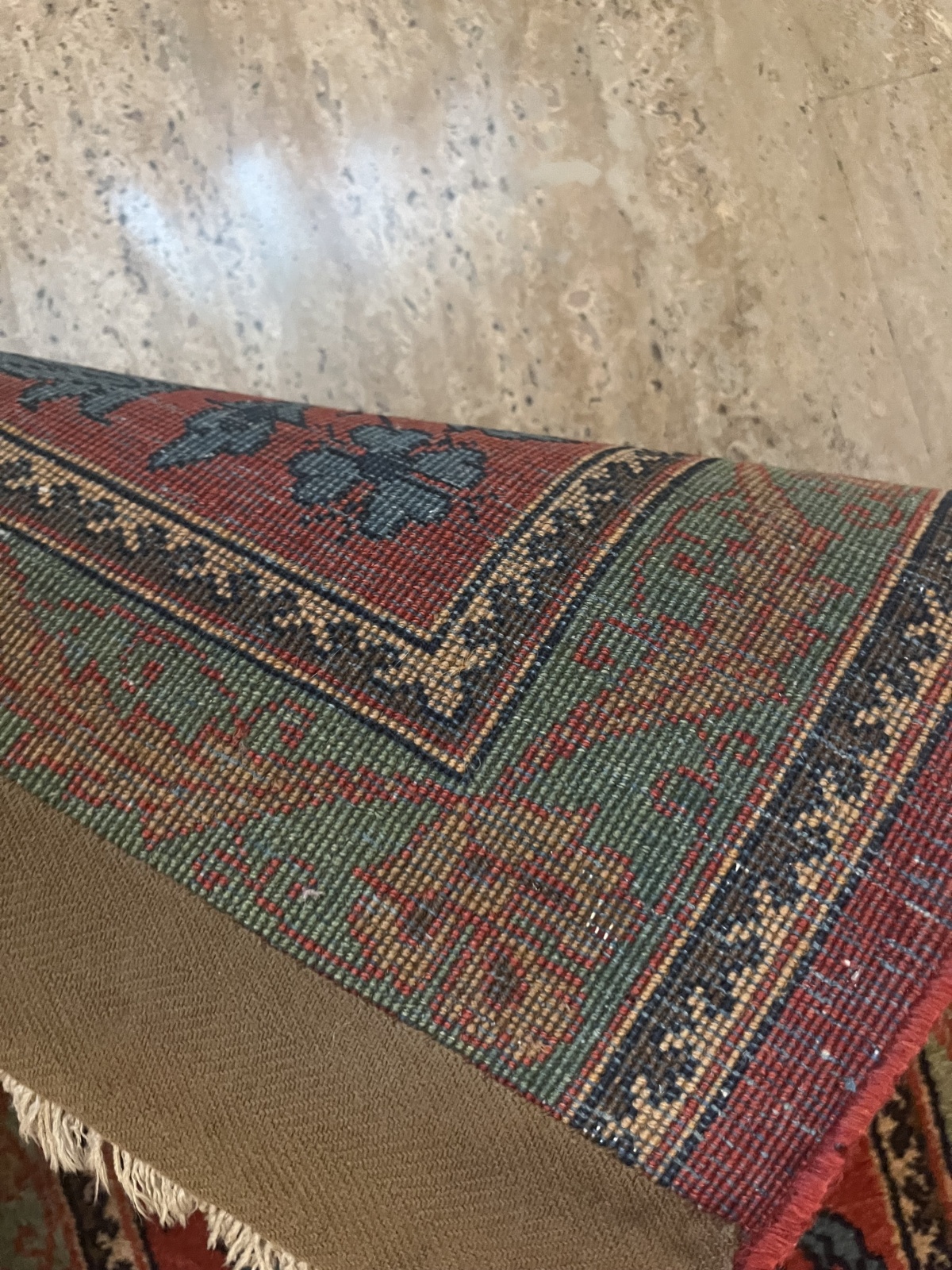 T103 - Keschan - 216x310 cm (Schafwolle)  / (N200)