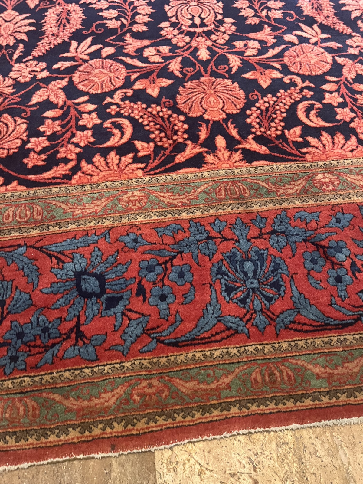 T103 - Keschan - 216x310 cm (Schafwolle)  / (N200)