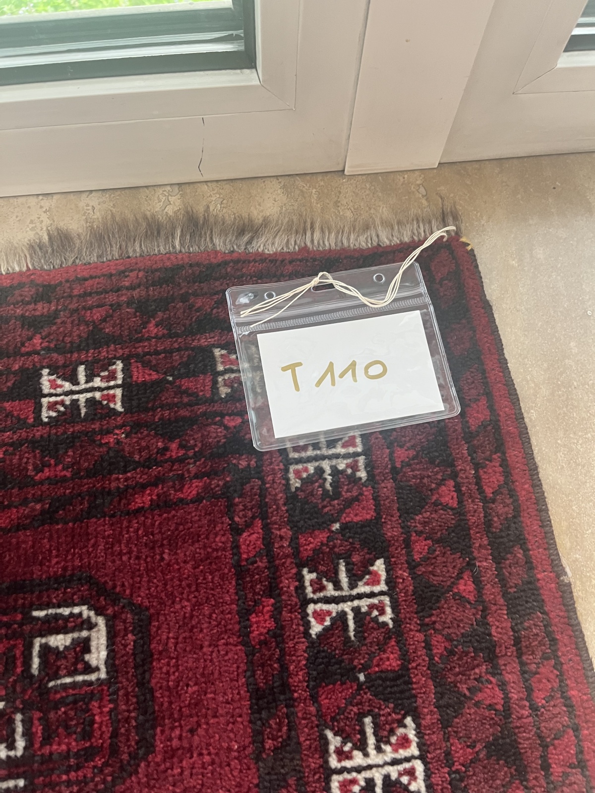 T110 - Afghan - 82x68 cm – Eur 180,-- / (N0)