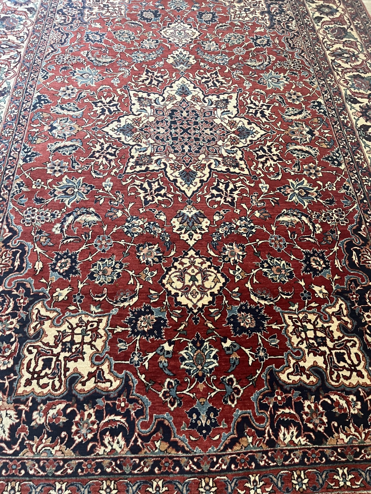 T4 - Isfahan - 216 x 146 cm / Kaufpreis ursprünglich Eur 14.286,-- / (N2000)