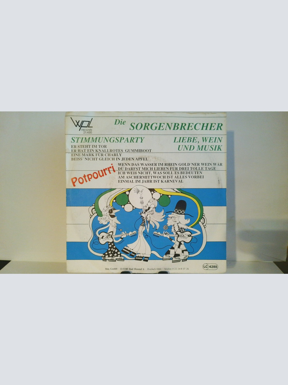 SINGLE / Die Sorgenbrecher – Stimmungs-Party-Hits