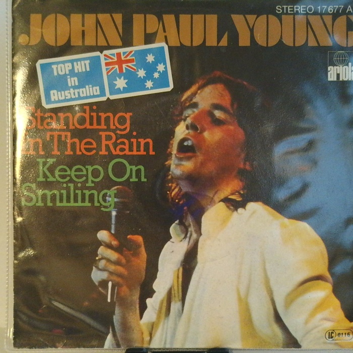 SINGLE / John Paul Young – Standing In The Rain / Keep On Smiling
