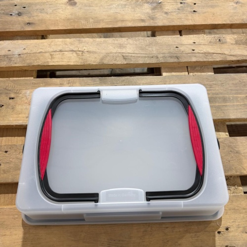 Blechkuchen-Container