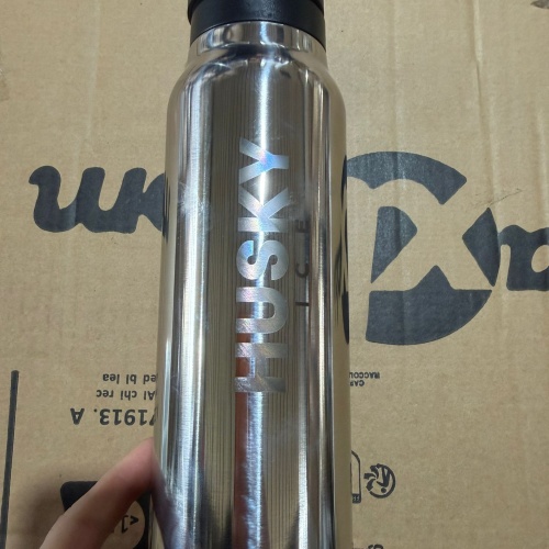 Husky Becher - Silber inkl. Handyhalterung Magnetisch - 700ml