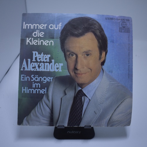Single / Peter Alexander – Immer Auf Die Kleinen