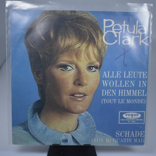 Single / Petula Clark – Alle Leute Wollen In Den Himmel / Schade
