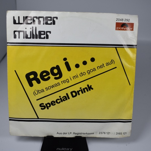 Single / Werner Müller – Reg I... (Üba Sowas Reg I Mi Do Goa Net Auf)