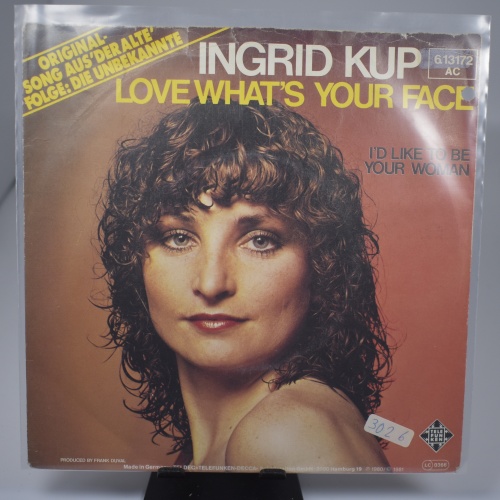 Single / Ingrid Kup – Love What's Your Face