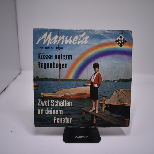 Single / Manuela Und Die 5 Dops – Küsse Unterm Regenbogen / Zwei Schatten An Deinem Fenster