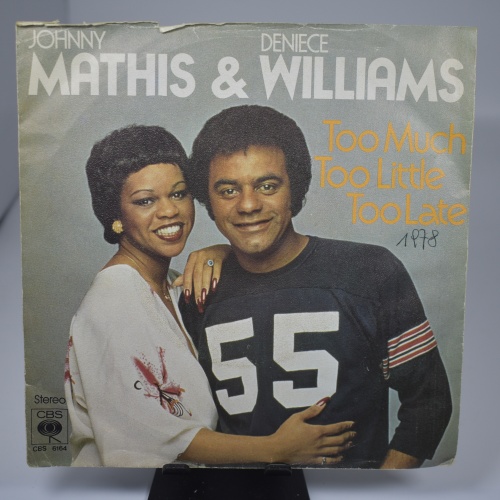 Single / Johnny Mathis, Deniece Williams – Too Much, Too Little, Too Late