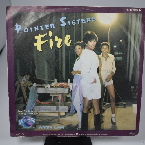 Single / Pointer Sisters – Angry Eyes / Fire