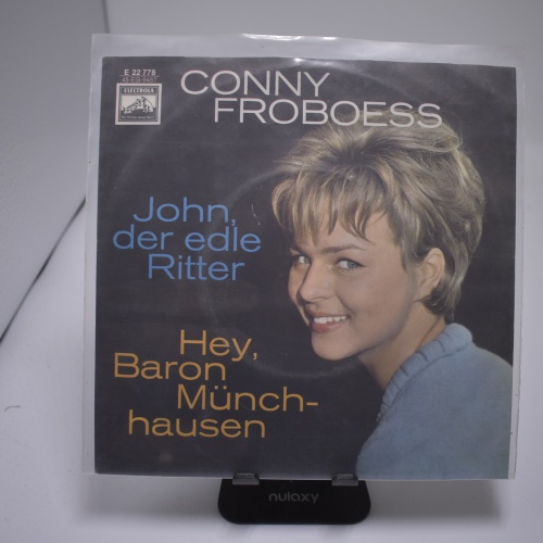 Single / Conny Froboess – Hey, Baron Münchhausen / John, Der Edle Ritter