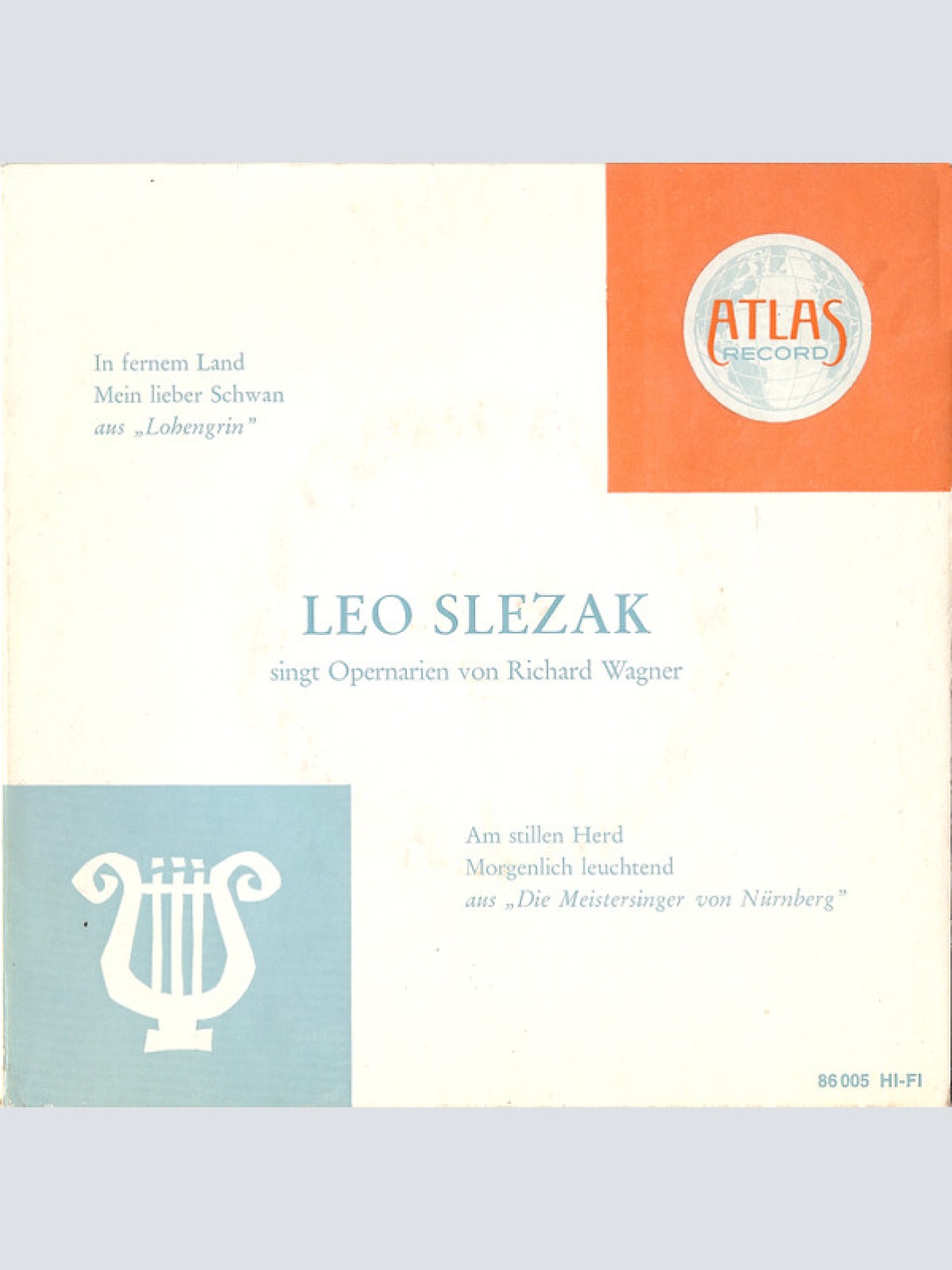 Leo Slezak, Richard Wagner - Leo Slezak Singt Opernarien Von Richard Wagner