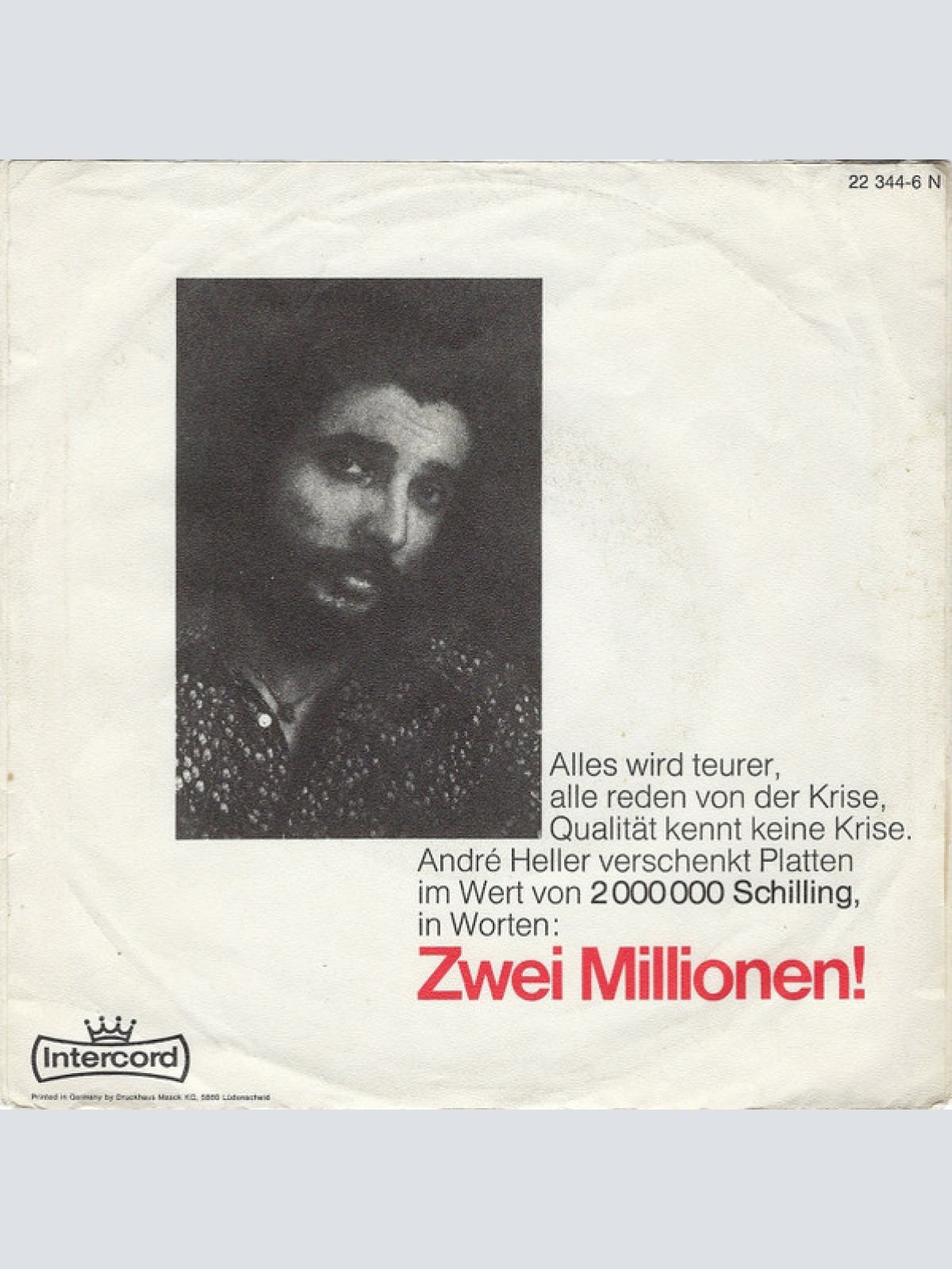 Vinyl / André Heller - City