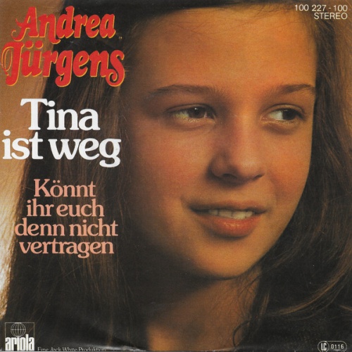 Vinyl / Andrea Jürgens - Tina Ist Weg