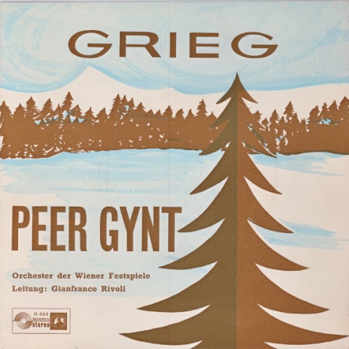 Vinyl / Grieg* - Orchester Der Wiener Festspiele*, Gianfranco Rivoli - Peer Gynt