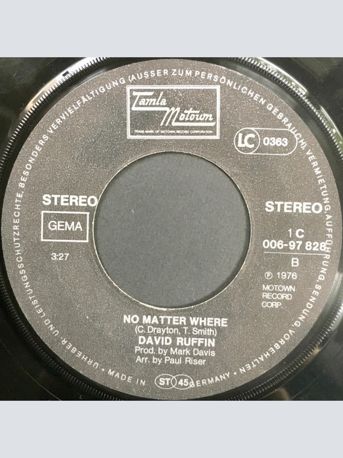 David Ruffin - Everything's Coming Up Love