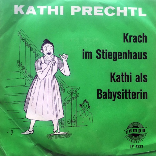 Vinyl / Kathi Prechtl - Krach Im Stiegenhaus / Kathi Als Babysitterin
