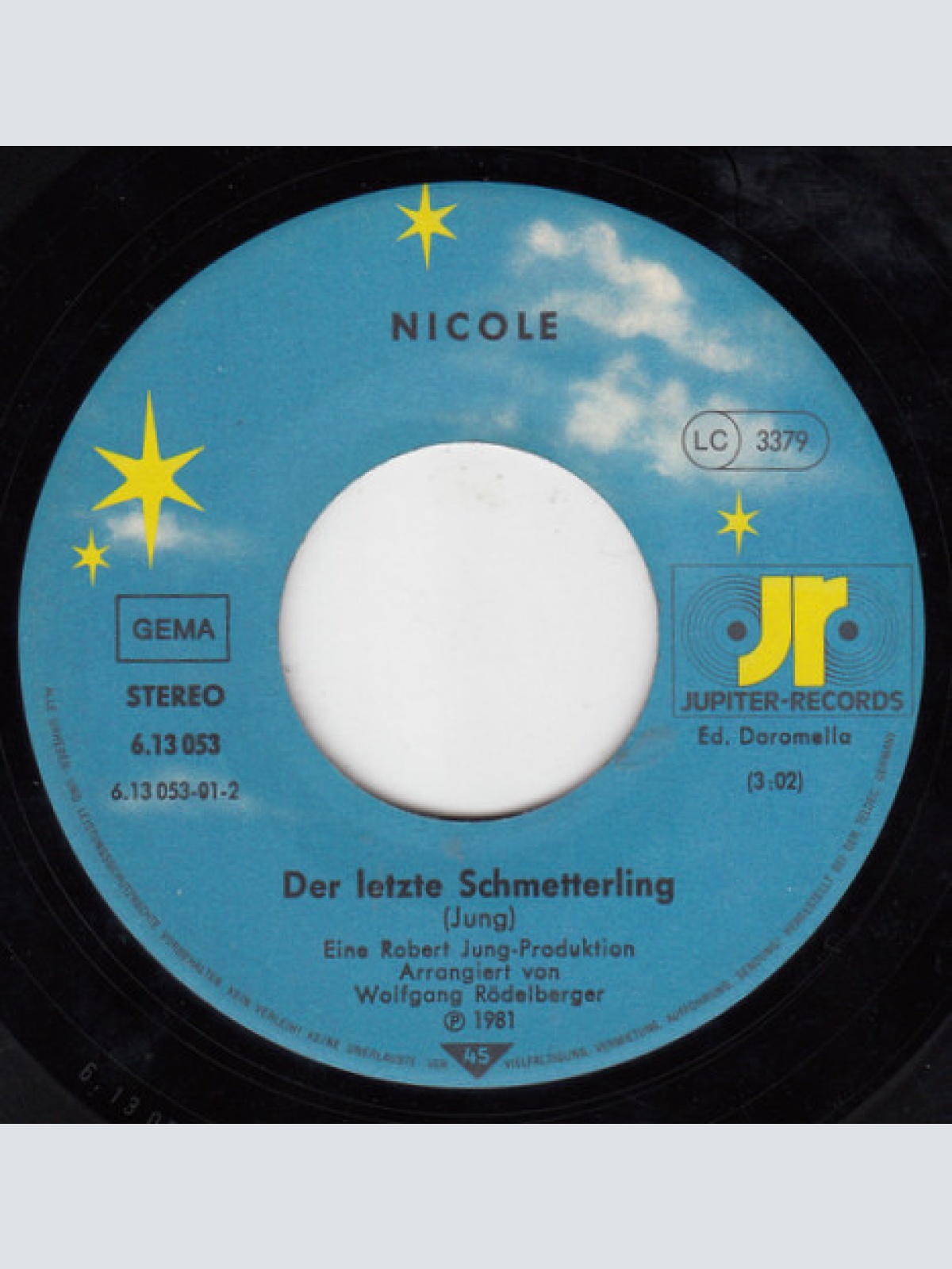 Vinyl / Nicole (2) - Flieg Nicht So Hoch, Mein Kleiner Freund