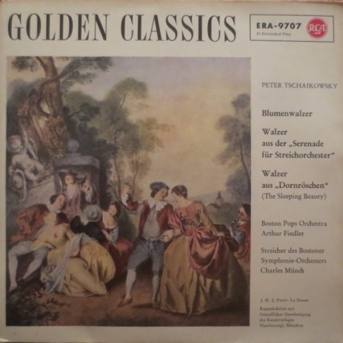 Vinyl / Peter Tschaikowsky* - Boston Pops Orchestra, Arthur Fiedler / Streicher Des Bostoner Symphonie-Orchesters*, Charles Münch* - Blumenwalzer / Walzer Aus Der "Serenade Für Streichorchester" / "Dornröschen"