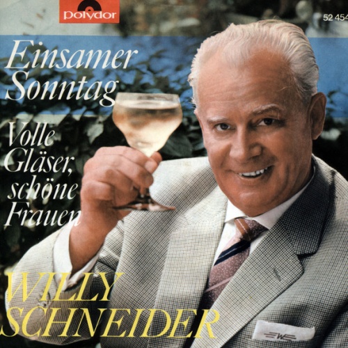 Vinyl / Willy Schneider - Einsamer Sonntag