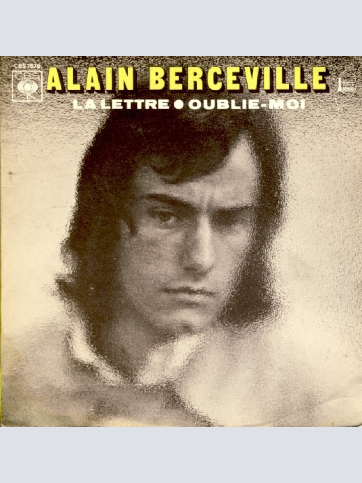 Vinyl / Alain Berceville - La Lettre / Oublie-Moi
