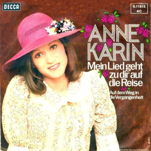 Vinyl / Anne Karin - Mein Lied Geht Zu Dir Auf Die Reise