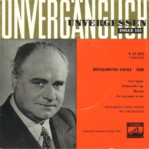 Vinyl / Benjamino Gigli* - Benjamino Gigli XIII