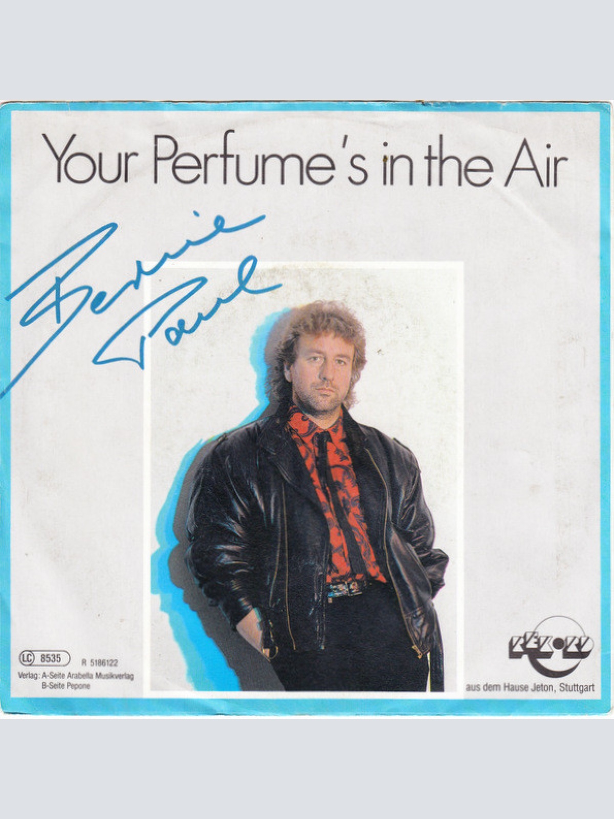 Vinyl / Bernie Paul - Your Perfume's In The Air