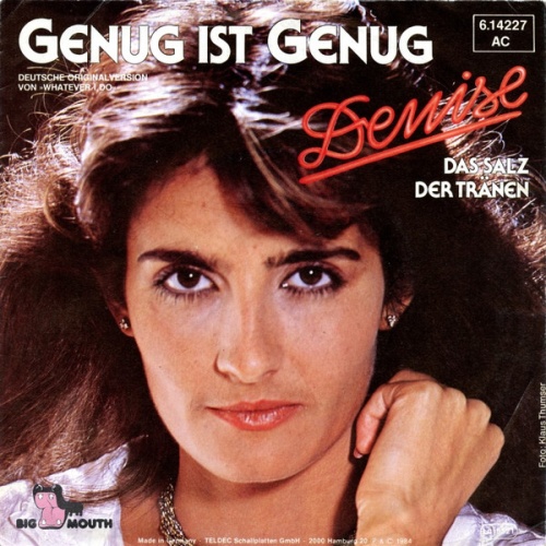 Vinyl / Denise (13) - Genug Ist Genug