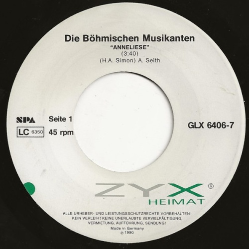 Vinyl / Die Böhmischen Musikanten / Orchester Georg Rüßmann* - Anneliese  / Gretchen-Polka
