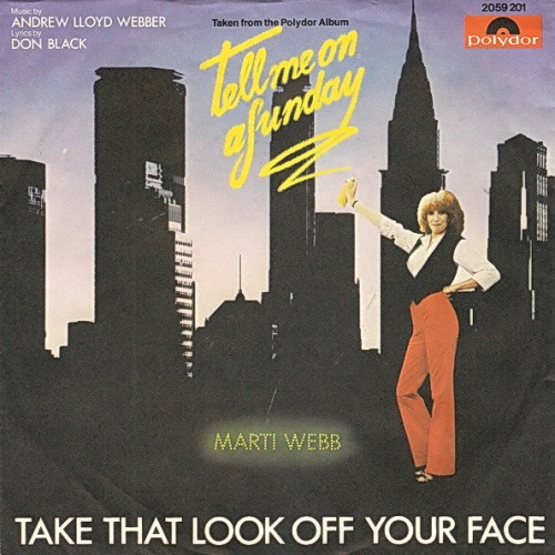 Vinyl / Marti Webb - Take That Look Off Your Face