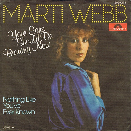 Vinyl / Marti Webb - Your Ears Should Be Burning Now
