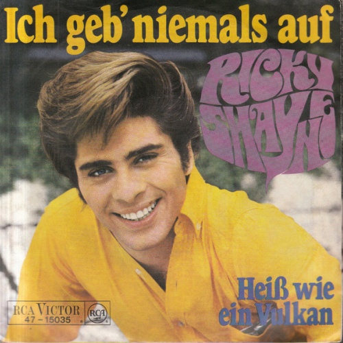Vinyl / Ricky Shayne - Ich Geb' Niemals Auf / Heiß Wie Ein Vulkan