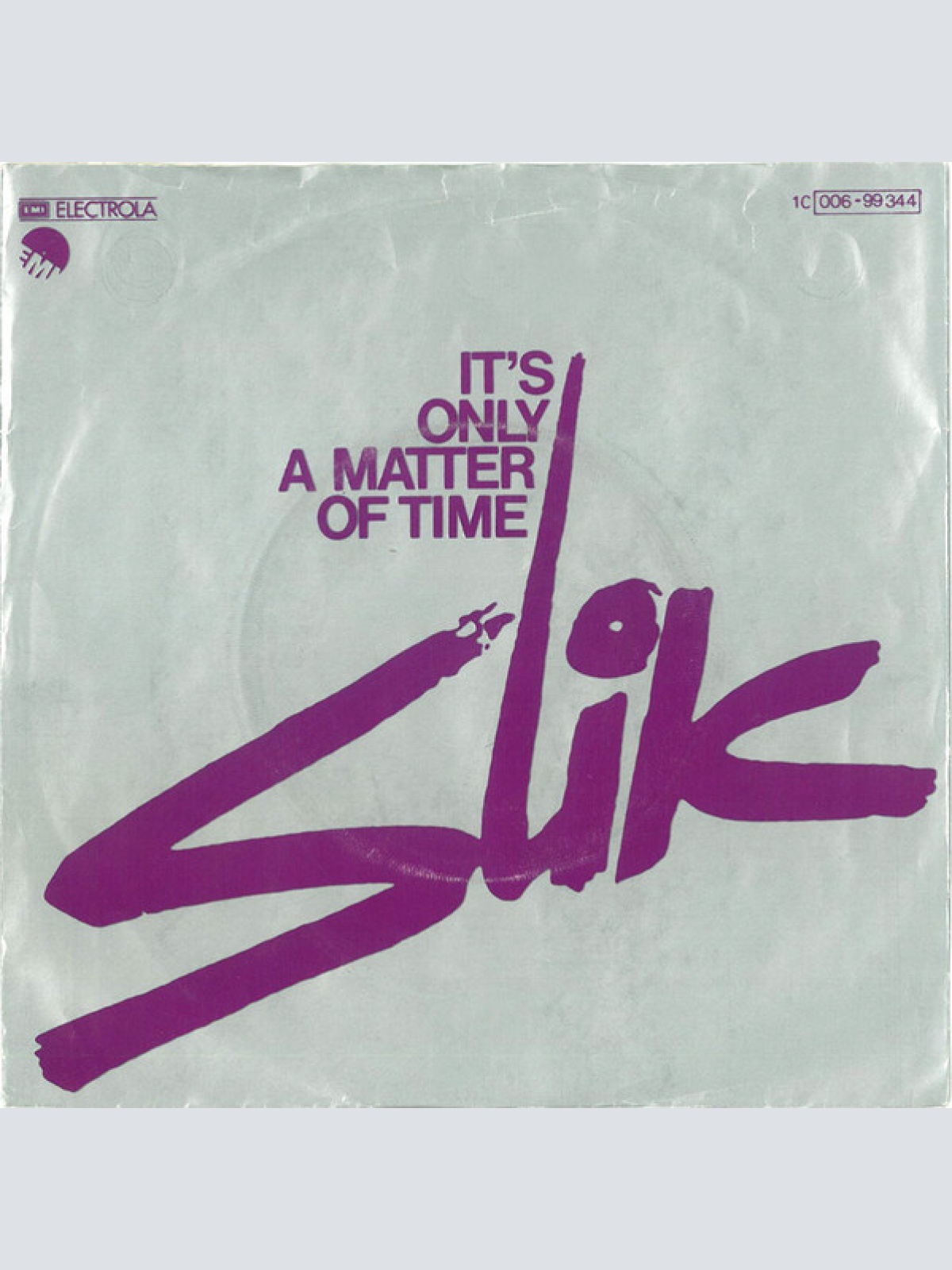 Vinyl / Slik - It's Only A Matter Of Time