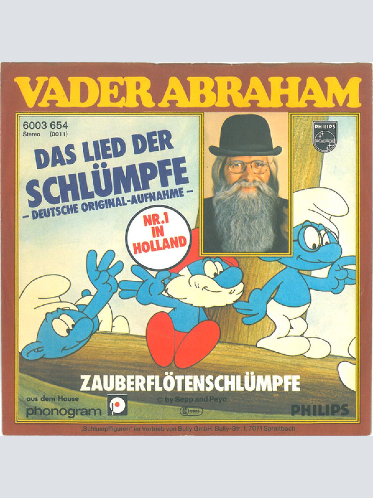 Vinyl / Vader Abraham - Das Lied Der Schlümpfe