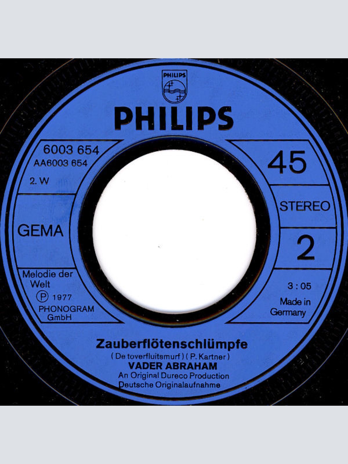 Vinyl / Vader Abraham - Das Lied Der Schlümpfe