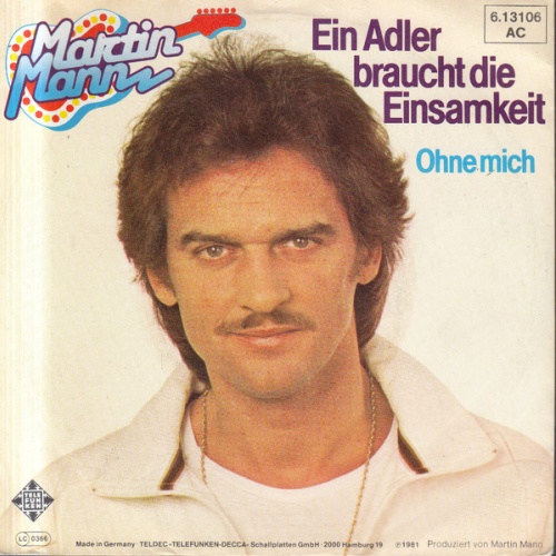 Vinyl / Martin Mann - Ein Adler Braucht Die Einsamkeit