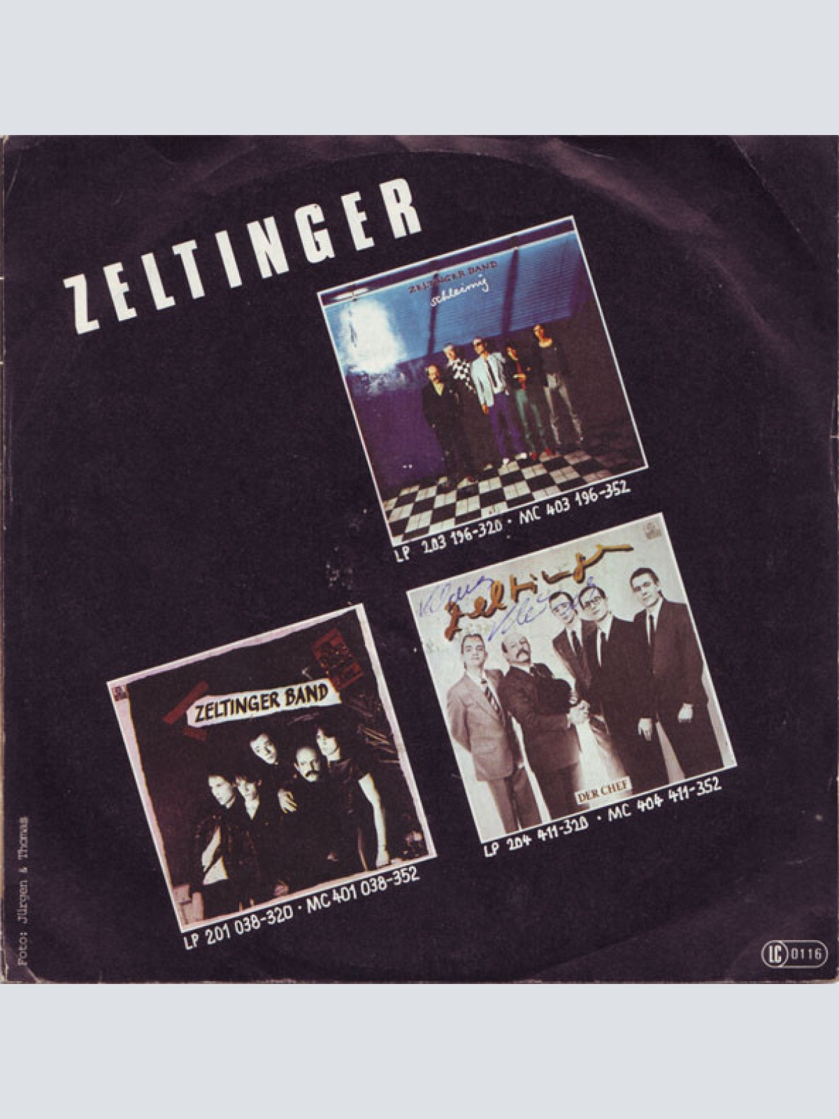 Vinyl / Zeltinger* - Der Lachende Vagabund / Blutsauger