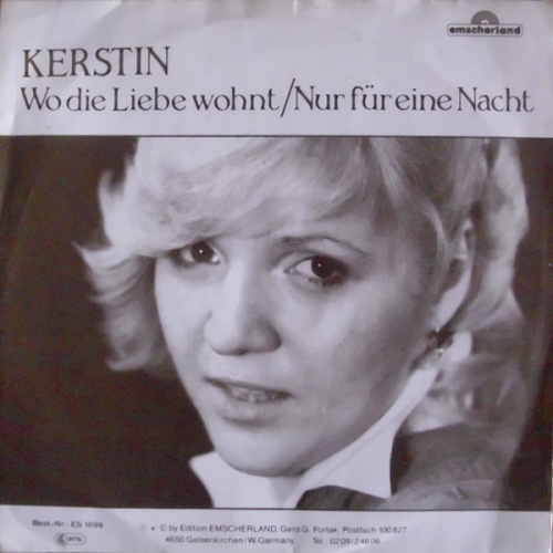 Vinyl / Kerstin (3) - Nur Für Eine Nacht