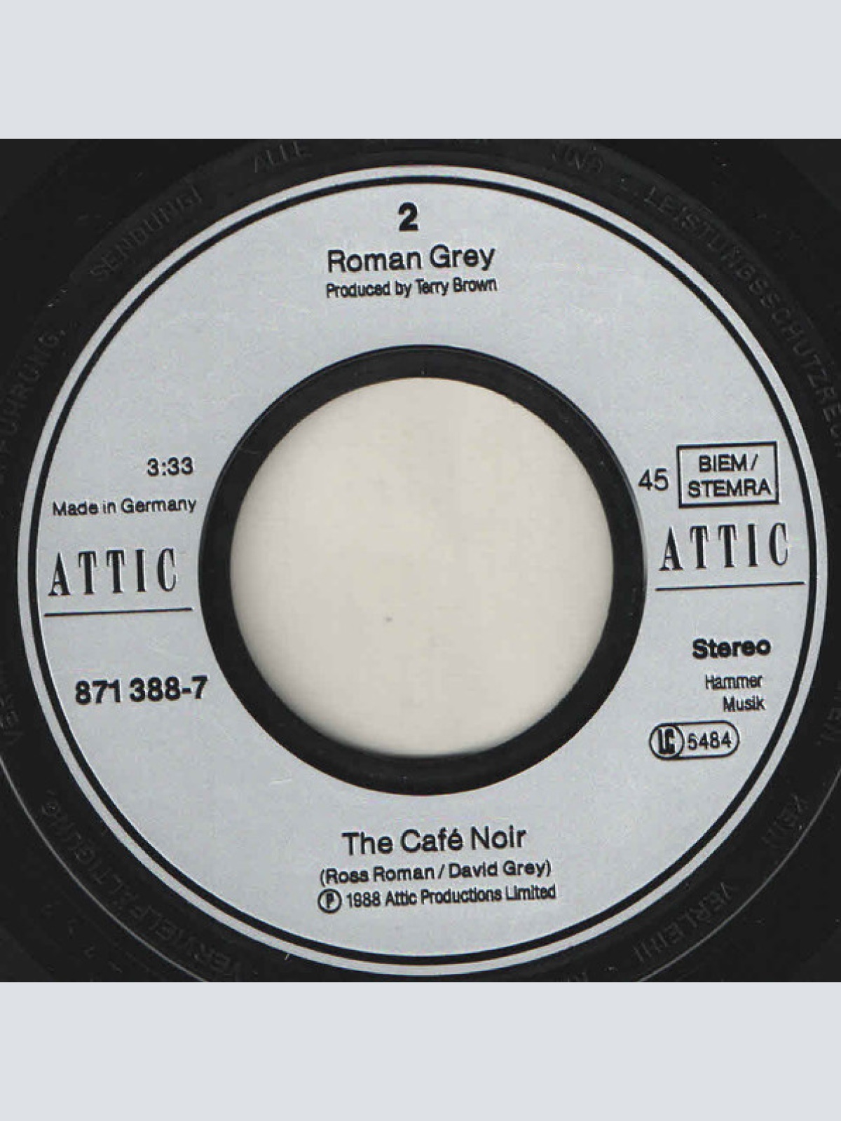 Vinyl / Roman Grey - IBU