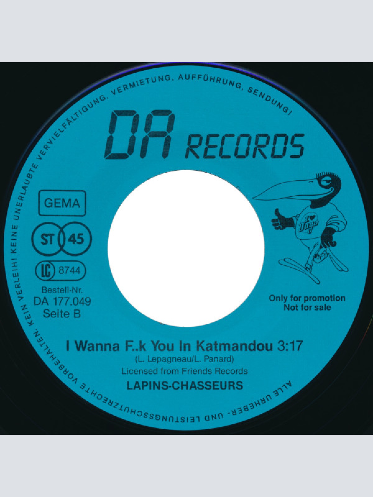 Vinyl / Lapins-Chasseurs* - I Wanna Love You In Katmandou