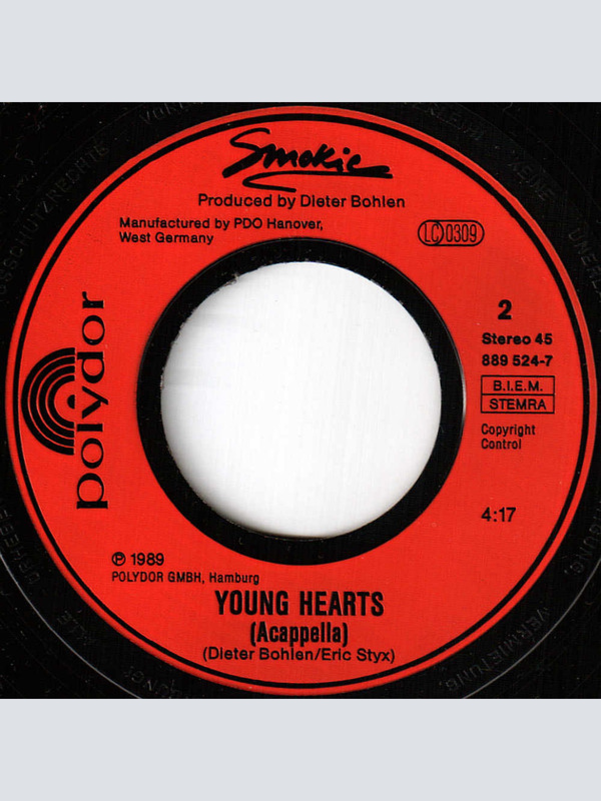 Vinyl / Smokie - Young Hearts