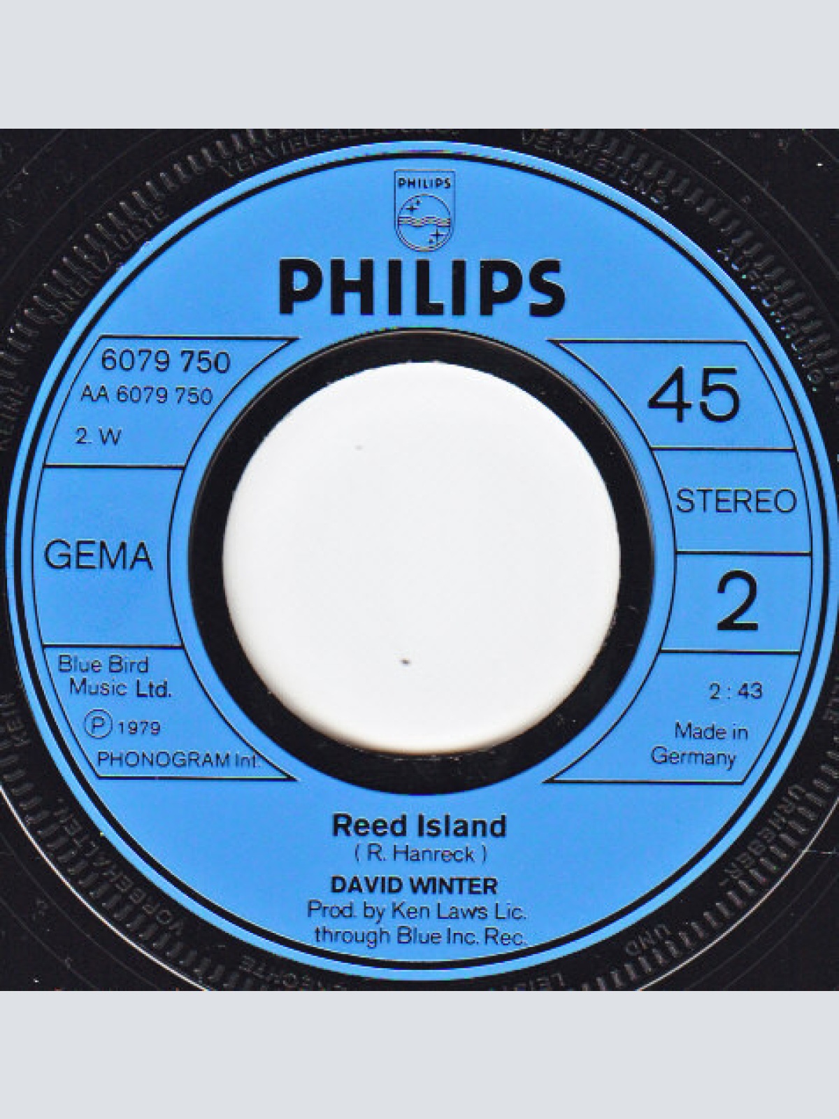 Vinyl / David Winter - Stay / Reed Island