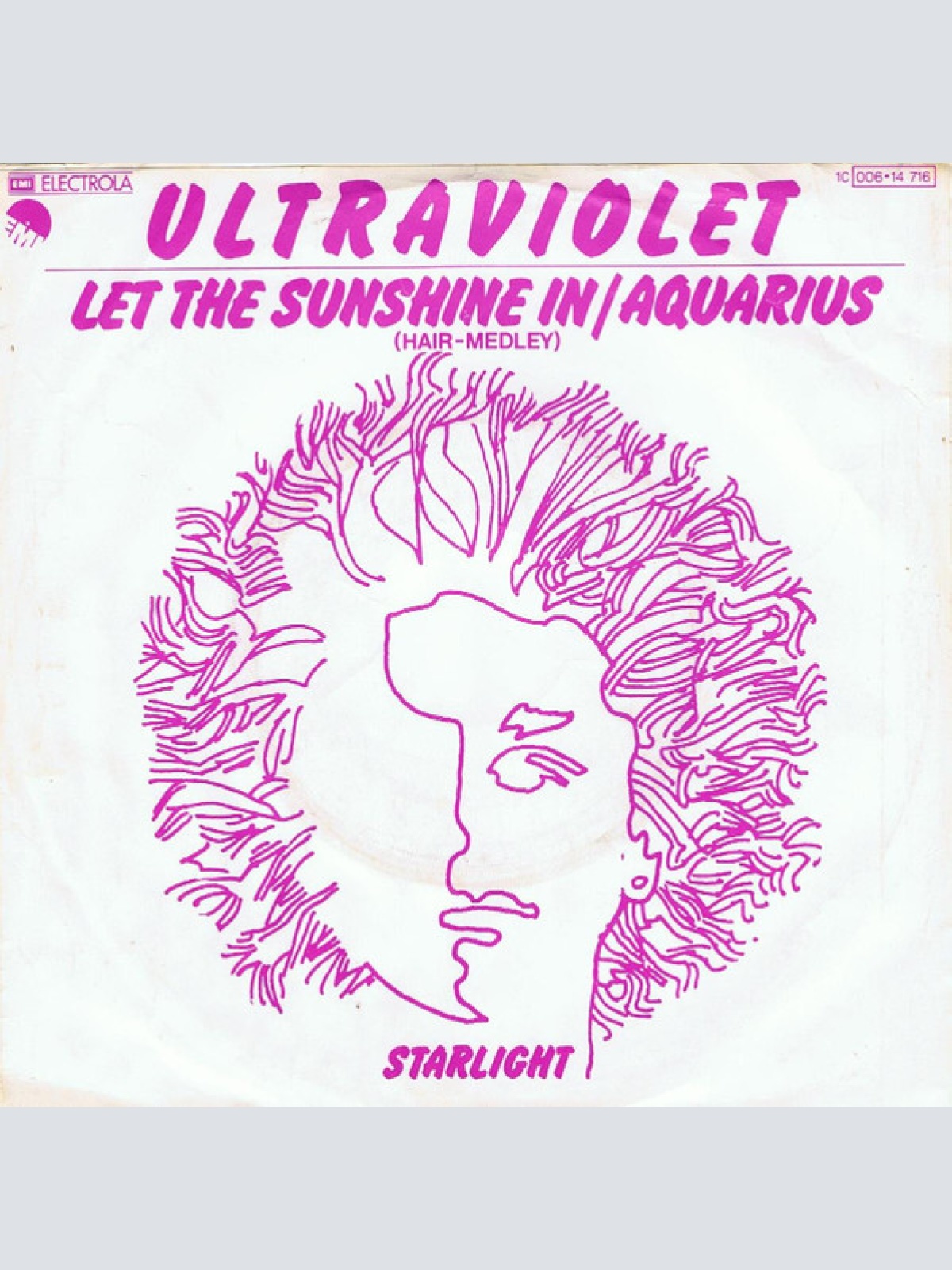 Vinyl / Ultraviolet (13) - Let The Sunshine In / Aquarius (Hair-Medley)