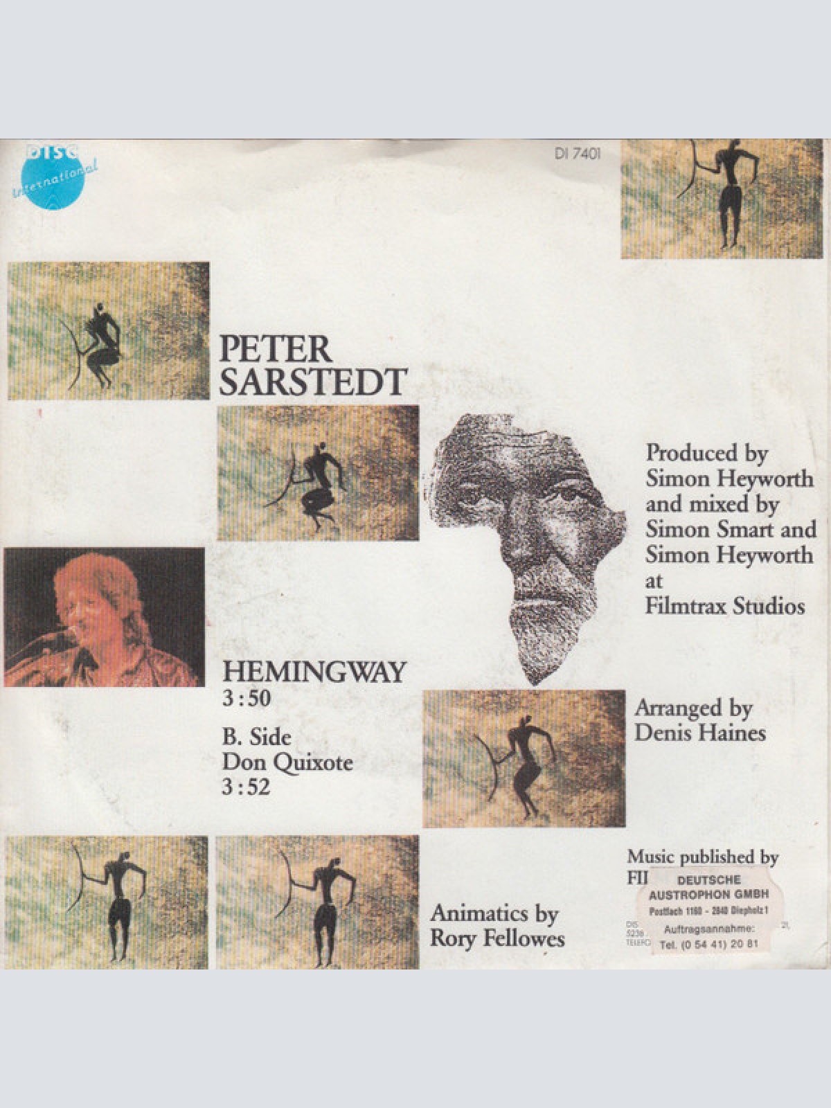 Vinyl / Peter Sarstedt - Hemingway