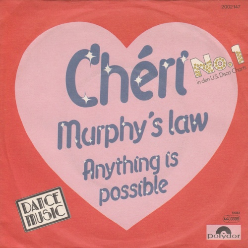 Vinyl / Cheri - Murphy's Law / Anything Is Possible